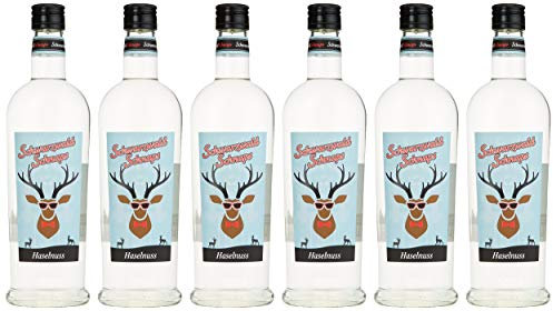 Weis schwarzwald Schnaps Haselnuss Spirituose (6 x 0.5 l)