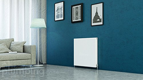 K-Rad Kompact Type 21 Double Panel Single Convector Radiator H750mm x W900mm White