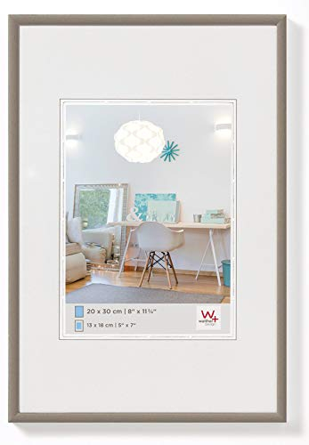 walther design Bilderrahmen stahl 70 x 100 cm New Lifestyle Kunststoffrahmen KV100D