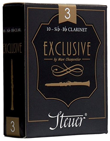 Steuer Blatt BB-Klarinette Exclusiv 10er Packung Gr. 3