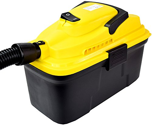 Syntrox Germany 10 Liter Staubsauger Industriesauger Nass und Trockensauger mit Ablassventil