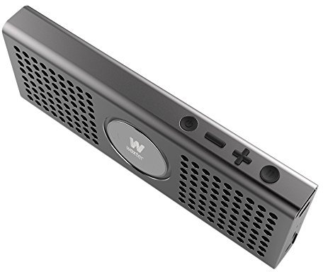 Woxter Big Bass BT-20 Black- Altavoz portátil Bluetooth Ultracompacto de Aluminio, 10W (Bluetooth 4.0+EDR,función Manos Libres,Lector de Tarjetas, Entrada AUX), Color Gris Oscuro