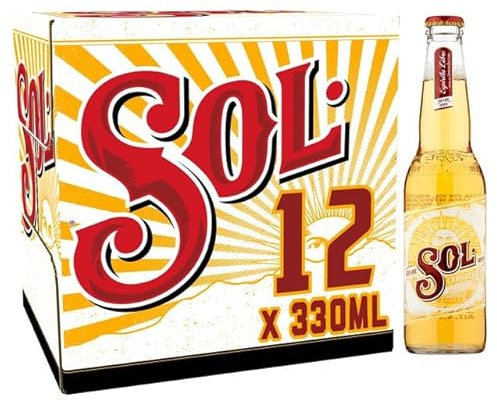 Sol Mexican Beer, 12 x 330ml