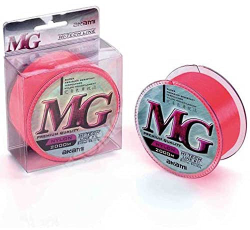Filo da pesca Akami mg-line Bobine di 2000 MTS. 0,12 mm