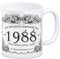 trendaffe 1988 der beste Jahrgang Kaffeebecher - ein tolles Geschenk zum Geburtstag für Wein Liebhaber und alle die im Jahr 1988 geboren sind.