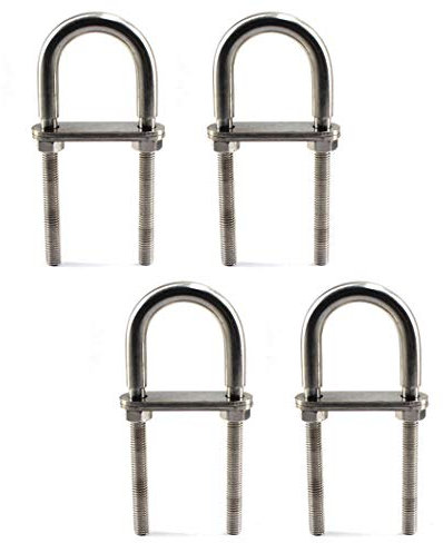 M6x90 U Bolt Boulon en acier inoxydable 304 (4 Pièces)