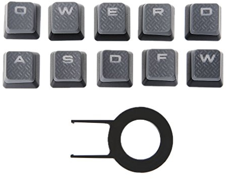 UNF 10 Stück / Packung Tastenkappen für Corsair K70 K65 K95 mechanische Tastatur RGB STRAFE