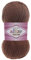 100g Strickgarn Alize Cotton Gold Uni Klassikgarn Häkelgarn Strick-Wolle Farbwahl, Farbe:493 kaffeebraun
