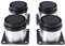 Beaupretty Möbel Schrank Metall Beine 4Pcs Edelstahl Küche Füße Einstellbare Edelstahl Füße Runde für Sofa Tisch Schränke