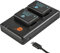 DMW-BMB9 Batterie au Lithium (2 Paquets) et Chargeur Double Compatible avec DMW-BMB9E et Lumix DMC-FZ40 DMC-FZ45