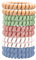 10 Stück Telefonkabel haargummi elastisch Haarband, 5 Farben Spirale Telefonkabel, Dehnbar Spule,Telefonkabel Traceless Haar Ring für Alle Haartypen(Helle Farbe)…