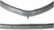 Place4parts Compatible Main Oven Cooker Door Seal with Corner Clips for BOSCH NEFF SIEMENS 658558 754066 00754066 480mm x 350mm