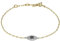 Fossil Armband Für Frauen Sterling Silber, Länge: 165mm+30mm, Breite: 12.4mm, Höhe: 7.6mm Gold, Silber 14K Vergoldetes Sterling Silber Armband, JFS00582998