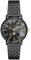 Armani Exchange Uhr für Damen, Quarz/Multi Uhrwerk, 36mm Schwarzes Edelstahlgehäuse mit Edelstahlarmband, AX5587