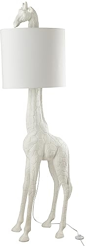J-Line LAMPE GIRAFFE POLY WEIß