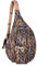 KAVU Original Rope Bag Sling Pack mit verstellbarem Schulterriemen – Chevron Shore