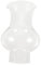 EXCEART Wandlampe Kugellampe Kamin Glas Öl Altmodisch Lichtschirm Laterne Victoria-Komponente Lampenkopf Nostalgie Butter Zubehör Gießen Zylinder Brenner Licht