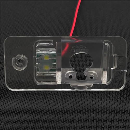 Auto Rückfahrkamera für Audi A3 S3 8P/A4 B5 S4 B6 B7 8E 8H/A6 C6 S6 RS6/Q7 SQ7 4L/S5 A6L A8,Wasserdicht Nachtsicht Einstellbare HD Rückfahrkamera,A-Only Camera Bracket