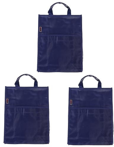 NUOBESTY 3St Oxford-Handtasche Umhängetaschen mit mehreren Taschen Tragetasche mit Reißverschluss Büchertasche Datei-Organizer-Tasche Schulranzen tragbar Aktenhalter Kind