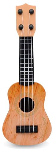 Dekorationen für Musikinstrumente Sopran-Ukulele, kreatives und einzigartiges Miniatur-Metallhandwerk, klassischer Modellschmuck, Mini-Accessoires, Musikinstrumente, niedliche Dekoration, tragbar (Co