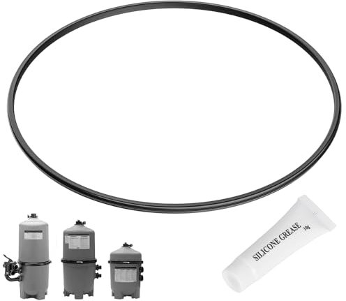 AQDD DEX2422Z2 Joint de rechange renforcé en métal pour Hayward c3030 mCompatible avec les filtres Hayward Pro-Grid DE et SwimClear avec lubrifiant à graisse silicone 1+1