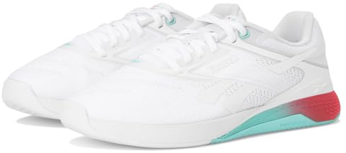 Reebok Women's Nano X5 Trainers, FTW White Black Energy Red, 6 UK
