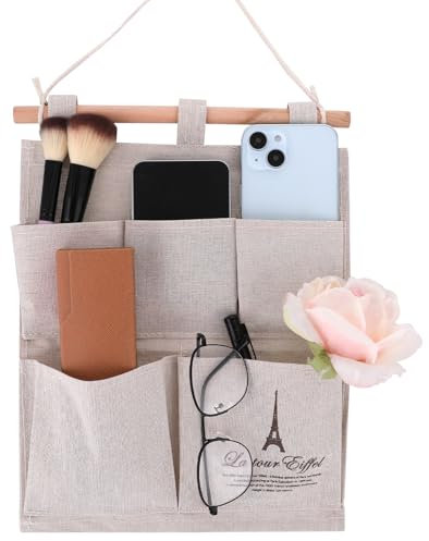 Wand Organizer Hängend Tasche, Hängeorganizer mit Tasche, HäNgeaufbewahrung Wandorganizer für Schlafzimmer ZubehöR HäNgend Organizer, HäNgeaufbewahrung für Büro Kinderzimmer Wohnmobil zum Schrank