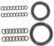 Abaodam 40 pièces Anneaux de Joint Torique Caoutchouc pour Nettoyeur Haute Pression de Joints Faciles à Installer et Durables