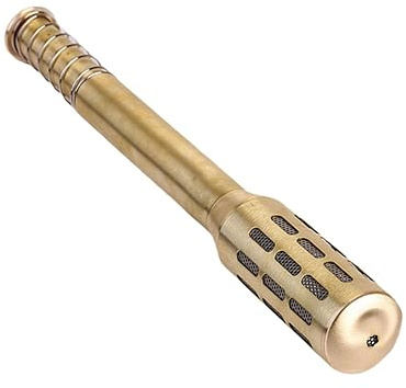 Yardenfun Moxa Stick Aus Reinem Kupfer 11 Zoll Golden Moxibustion MassagegeräT FüR Effektive WäRmebehandlung Und Entspannung Von Gesicht Und KöRper