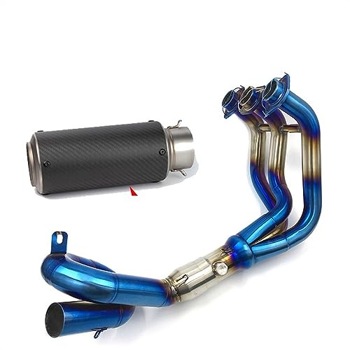 Tubo De Escape De Motocicleta Tubo De Conexión De Manguito Deslizante Para Y&amaha MT-09 FZ09 2014-2020 calle(7)