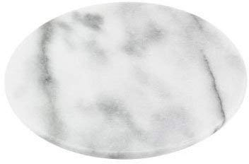 Horwood Runde Platte weiß