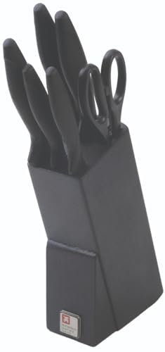 Richardson Sheffield NEW LASER Messerblock 6-teilig, kompakt & platzsparend, ideal für den Alltag, bewährte Qualität & modernes Design