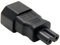 chenyang IEC 320 C14 Socket to C7 Plug AC Power Converter Connectors Adapter