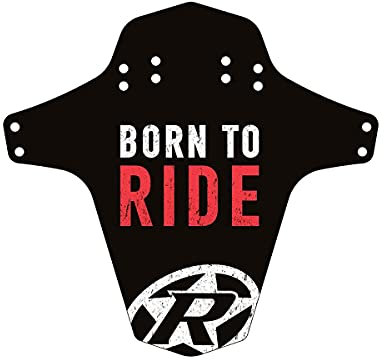 Reverse Mudguard Schutzblech Born to Ride, rot