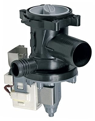 Europart Ablaufpumpe Laugenpumpe Magnettechnikpumpe mit Pumpenkopf und Sieb 30 Watt Alternativ Whirlpool Bauknecht 481010584942 480111100205 Indesit C00310976 Waschmaschine
