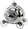 Bambino Versilbert Cinderella Coach Spardose