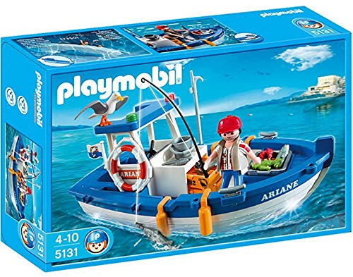 PLAYMOBIL 5131 City Action - Bateau de Pêche