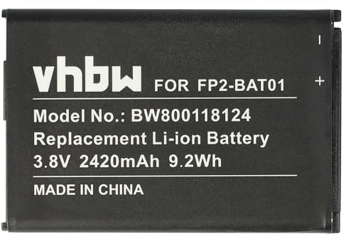 vhbw 1x Akku Ersatz für Fairphone FP2-BAT01 für Handy Smartphone Telefon (2420 mAh, 3,8 V, Li-Ion)