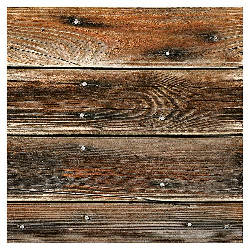 murando - Tapete selbstklebend 10m Wandtattoo dekorative Möbelfolie Dekorfolie Fotofolie Panel Wandaufkleber Wandposter Wandsticker - Holz 1602-12