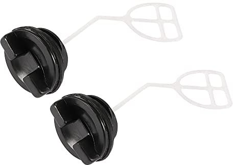 sourcing map 45/52/58 Oil Fuel Cap for Chainsaw 2pcs