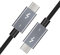Câble Thunderbolt 3 de 0,7m | prend en charge 100W d'énergie | Câble de charge 70cm / Transfert de données à 40Gbps, USB-C vers USB-C, compatible avec SSD externe, eGpu Type-C MacBooks, iPad Pro