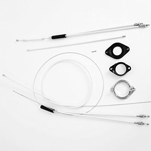 Eastern Bikes Gyro Set with Cable set, Black (White)