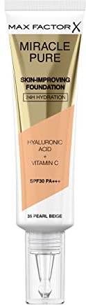 Max Factor Miracle Pure Foundation 35 Pearl Beig