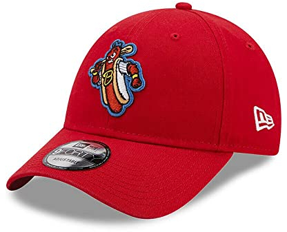 New Era - MiLB Reading Fighting Phils League 9Forty Strapback Cap - Rot Farbe Rot, Größe One Size