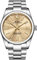 BUREI Herren Uhr Silber Analog Quarz Uhren Klassisch Einfach Wasserdicht Edelstahlband Männer Armbanduhr