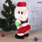 JIAHG Singender Tanzender Weihnachtsmann Swinging Santa Nikolaus Figur Weihnachtsschmuck Weihnachtspuppe Weihnachten Dekoration Weihnachtsdeko Figur Elektrische Puppe Spielzeug Weihnachten Tischdeko