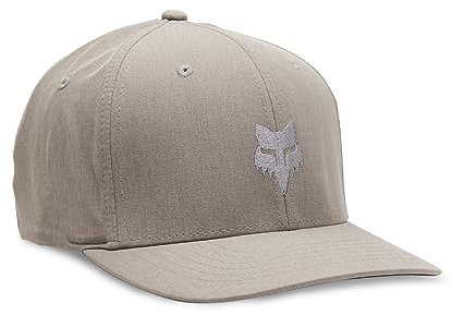 Fox Racing Herren Standard Fox Head Select Flexfit Mütze, Stahlgrau, S