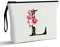 Vavabox A-Z Personalisierte Kosmetiktasche-Geburtstagsgeschenke für Frauen, Mütter, Beste Freundinnen und Brautjungfern (L)