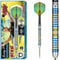Shot Steel DartsRowby-John Rodriguez Match Dart 90% Tungsten Steeltip Darts | Soft Dart Hochwertiges Tungsten Dart Set mit Schäften und Flights Made in New Zealand (26 Gramm)