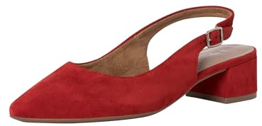 Tamaris Damen Slings Leder, rot, 41 EU